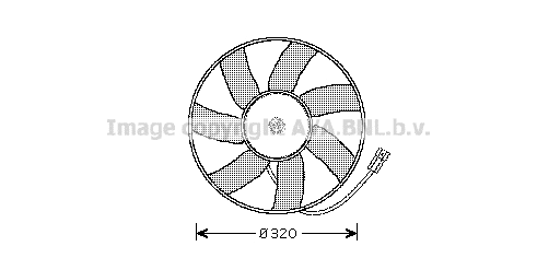 Fan, engine cooling (OL7522)