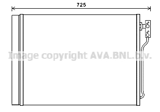 Condenser, air conditioning (BWA5435D)