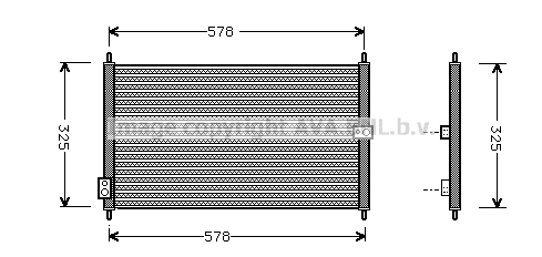 Condenser, air conditioning (HD5086)