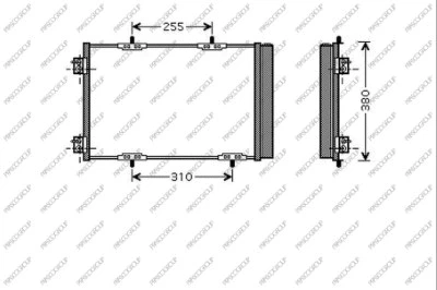 Condenser, air conditioning (CI305C003)
