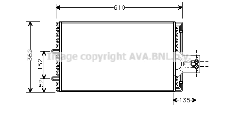 Condenser, air conditioning (CN5099)