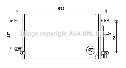 Condenser, air conditioning (AI5387)
