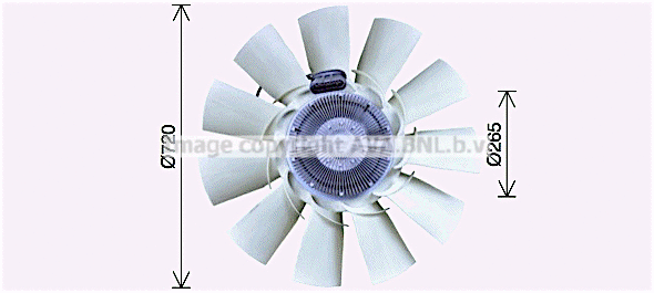Fan, engine cooling (DFF083)