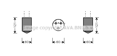 Dryer, air conditioning (DWD042)
