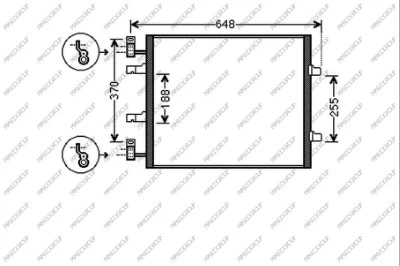 Condenser, air conditioning (DS952C003)