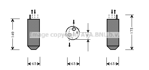 Dryer, air conditioning (DWD029)