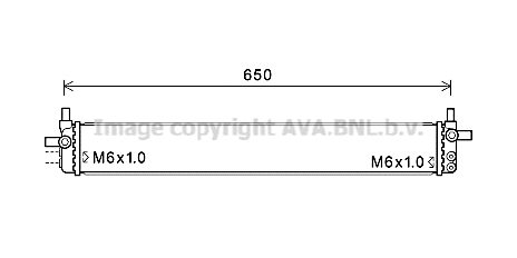 Cooler, drive battery (TO2713)