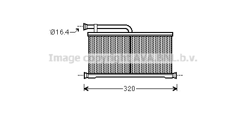 Heat Exchanger, interior heating (AIA6397)