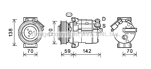 Compressor, air conditioning (CTK063)