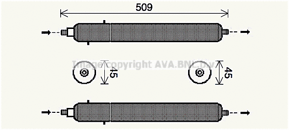Dryer, air conditioning (JRD002)