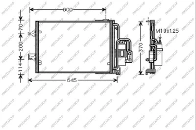 Condenser, air conditioning (OP032C003)