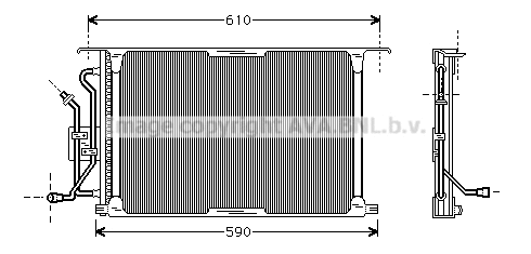 Condenser, air conditioning (FD5258)