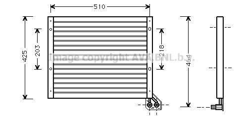 Condenser, air conditioning (FT5156)