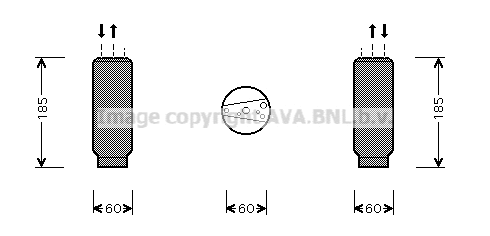 Dryer, air conditioning (TOD005)