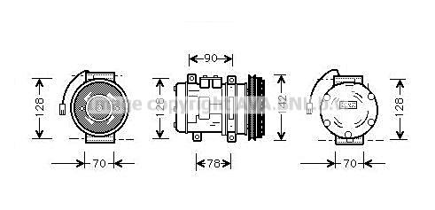 Compressor, air conditioning (PRK029)