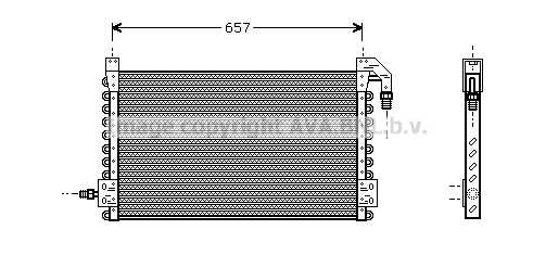 Condenser, air conditioning (VL5015)