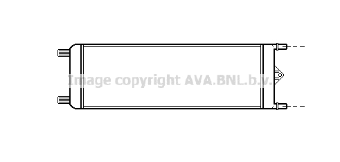 Radiator, engine cooling (CN2075)