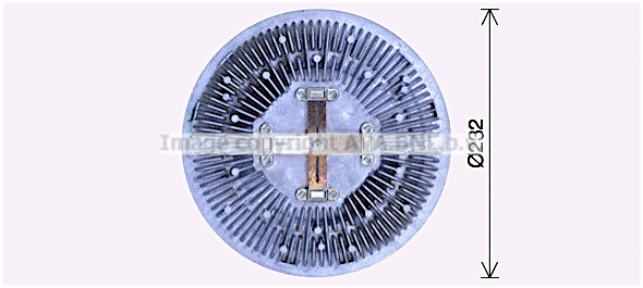 Clutch, radiator fan (MEC324)