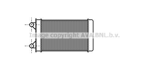 Heat Exchanger, interior heating (VN6117)