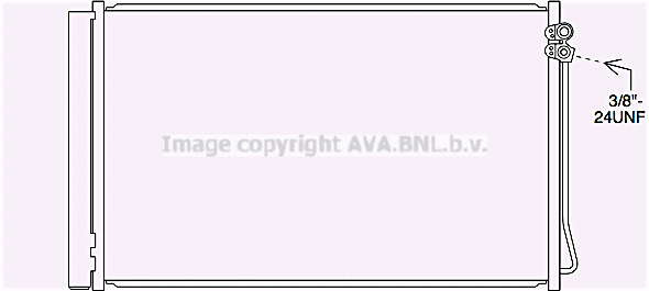 Condenser, air conditioning (MS5717D)