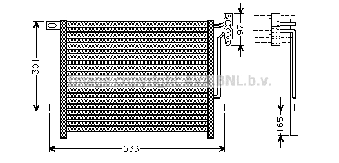 Condenser, air conditioning (BW5203)