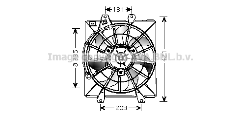 Fan, engine cooling (TO7507)
