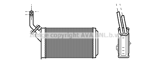 Heat Exchanger, interior heating (CN6056)