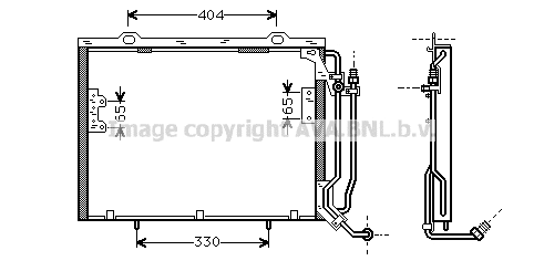 Condenser, air conditioning (MSA5279)