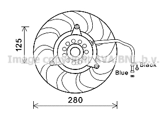 Fan, engine cooling (AI7503)