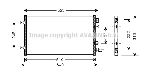 Condenser, air conditioning (FT5219)