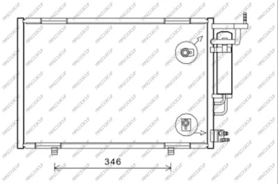 Condenser, air conditioning (FD602C007)