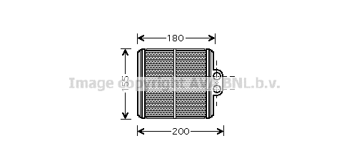 Heat Exchanger, interior heating (SZ6093)