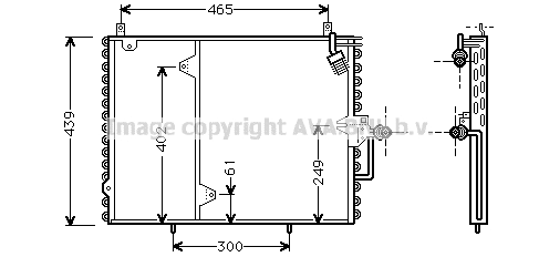 Condenser, air conditioning (MS5160)