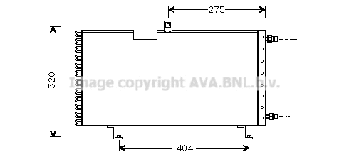 Condenser, air conditioning (PE5158)