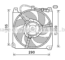 Fan, engine cooling (AL7023)