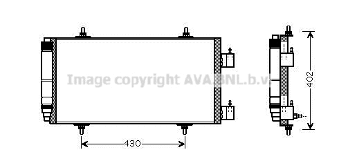 Condenser, air conditioning (CN5226D)