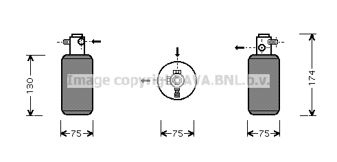 Dryer, air conditioning (MSD291)