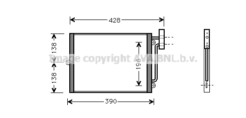 Condenser, air conditioning (PRA5038)