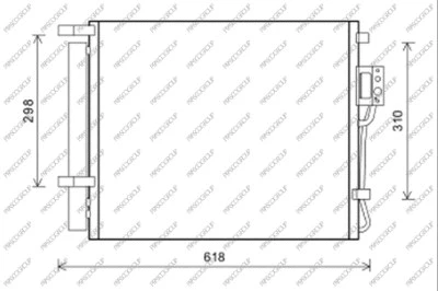 Condenser, air conditioning (HN818C002)