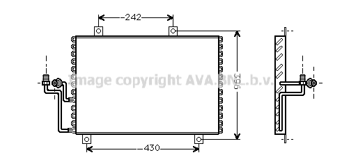 Condenser, air conditioning (AL5062)