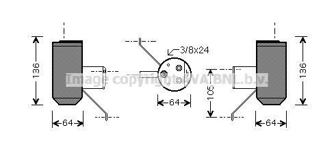 Dryer, air conditioning (AUD042)