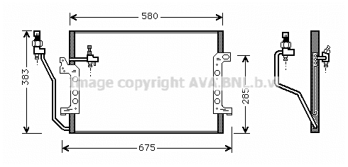 Condenser, air conditioning (MSA5330)