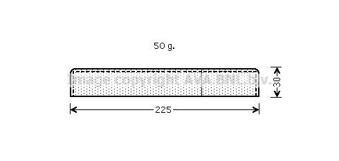 Dryer, air conditioning (UVD125)