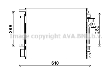 Condenser, air conditioning (KAA5149D)