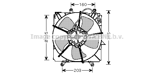 Fan, engine cooling (TO7515)