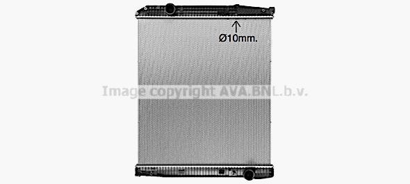 Radiator, engine cooling (ME2162N)