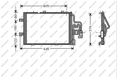 Condenser, air conditioning (OP030C001)