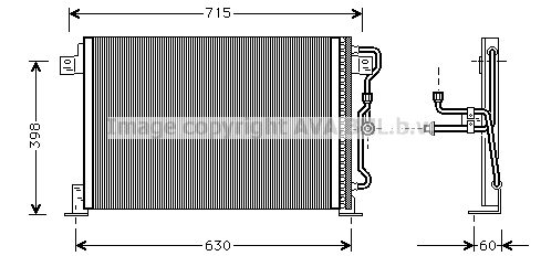 Condenser, air conditioning (JE5019)