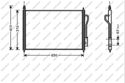 Condenser, air conditioning (FD420C001)