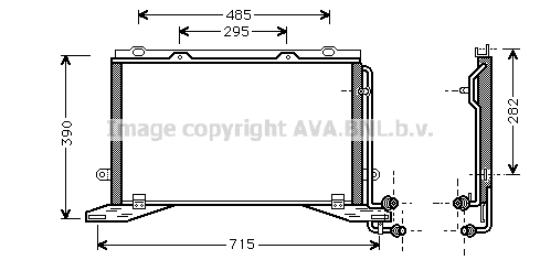 Condenser, air conditioning (MSA5268)